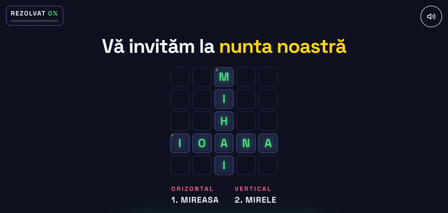 Model invitație de nuntă — Rebusul